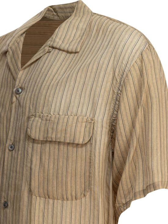 25SS 캡틴 선샤인 반팔 셔츠 KS25SSH08BEIGE STRIPE Beige - KAPTAIN SUNSHINE