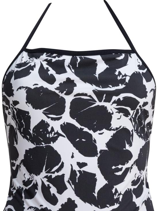 25FW 루루 드 세종 원피스 수영복 KORKEMBLACK IVORY Black - LOULOU DE SAISON