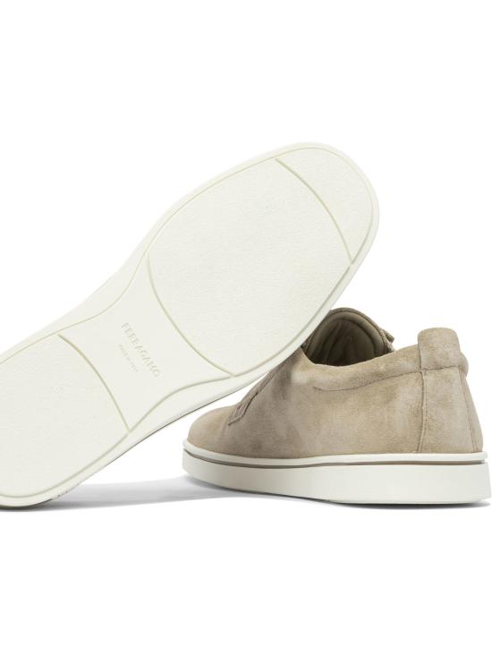 25FW 살바토레 페라가모 스니커즈 0784328 Beige - SALVATORE FERRAGAMO