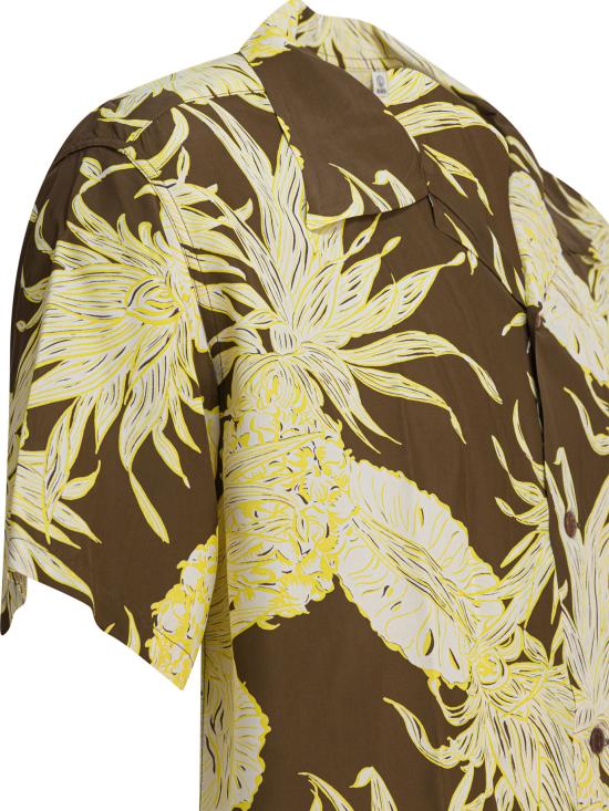 25SS 선서프 반팔 셔츠 SS39413138 Brown - SUN SURF
