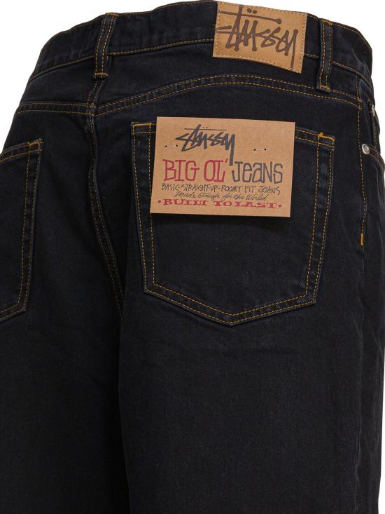 25FW 스투시 데님 빅 올 진 린스드 1165990034 WASHED BLACK Black - STUSSY