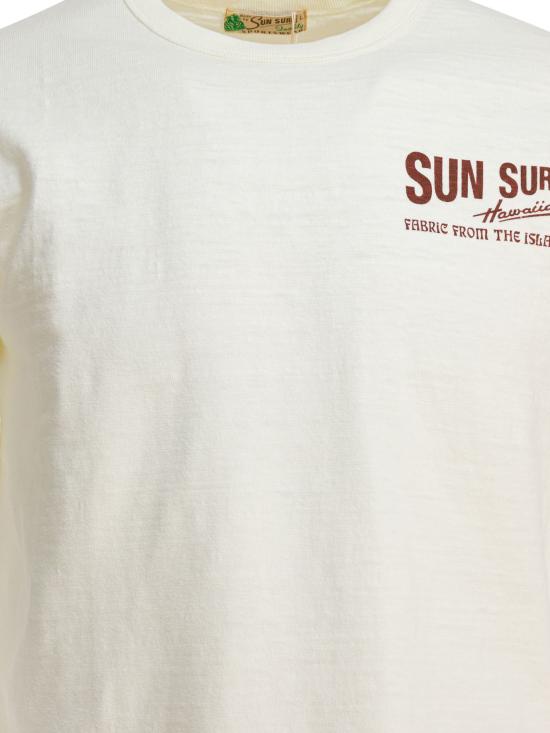 25SS 선서프 반팔 티셔츠 SS79543105 Beige - SUN SURF