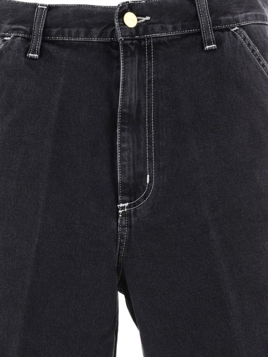 25FW 칼하트 WIP 데님 숏팬츠 I03333389 60 Black - CARHARTT WIP