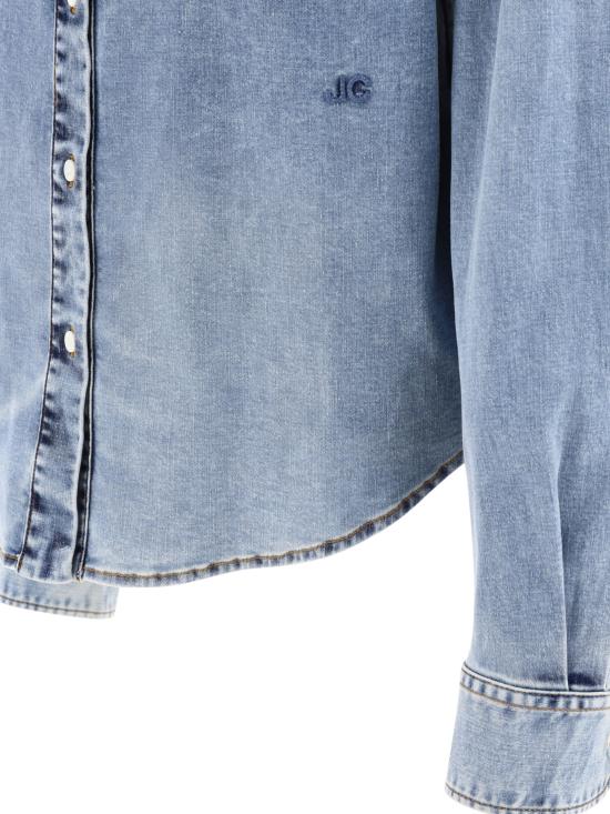  야콥코헨 블라우스 VC05701S4152332F Light blue - JACOB COHËN