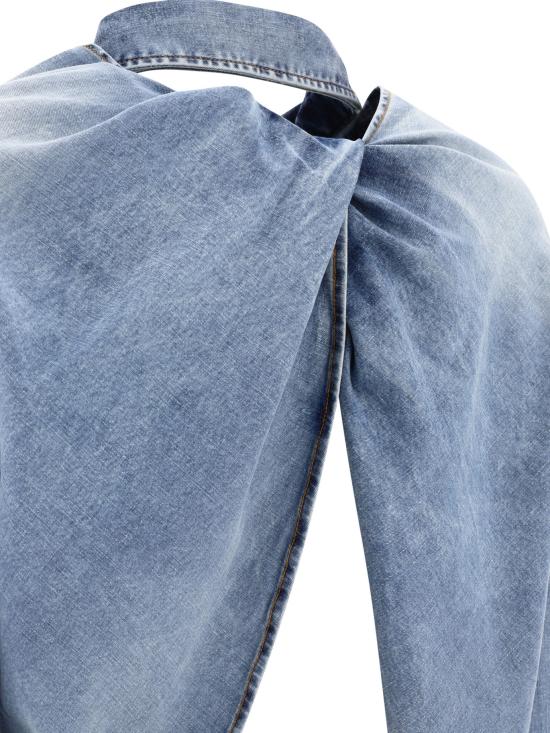  야콥코헨 블라우스 VC05701S4152332F Light blue - JACOB COHËN