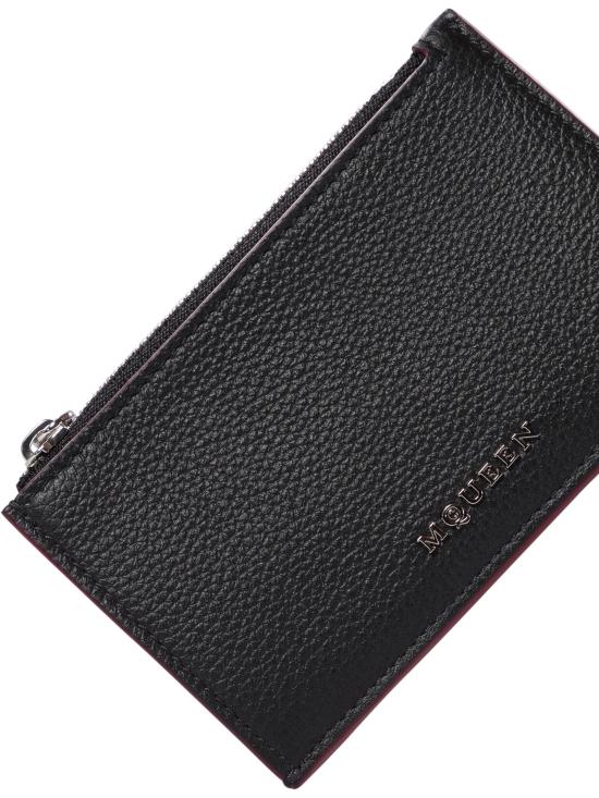 25SS 알렉산더 맥퀸 남성지갑 8135461VDCC1000 Black - ALEXANDER MCQUEEN