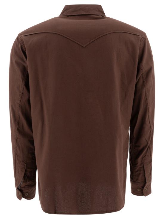  논네이티브 긴팔 셔츠 NN S4507BROWN Brown - NONNATIVE