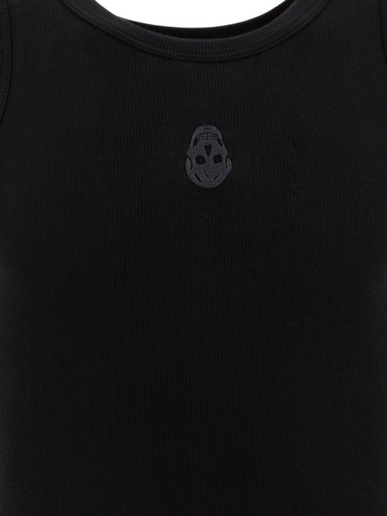 25SS 알렉산더 맥퀸 민소매 티셔츠 815098QXAA91000 Black - ALEXANDER MCQUEEN