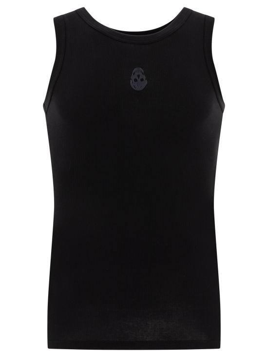 25SS 알렉산더 맥퀸 민소매 티셔츠 815098QXAA91000 Black