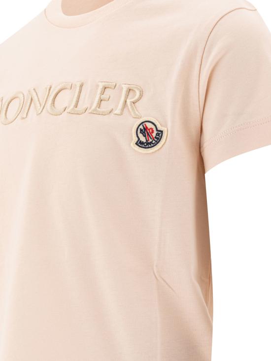 25SS [키즈] 몽클레어 티셔츠 8C00013 89AT951N Pink - MONCLER