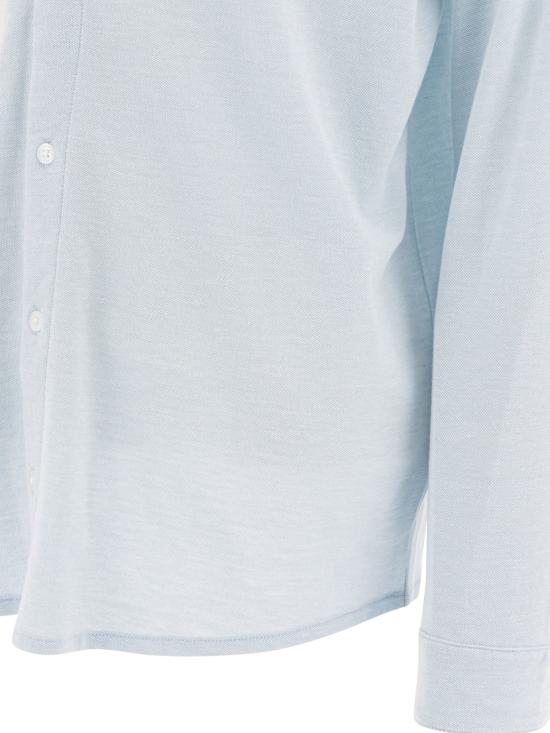 25FW 빈스 긴팔 셔츠 M97309681A429OXB Light blue - VINCE