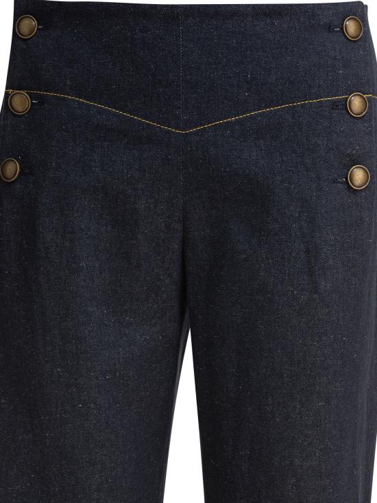 25SS 이네스 드 라 프레상쥬 스트레이트 팬츠 14P006CO825P280 Blue - INES DE LA FRESSANGE