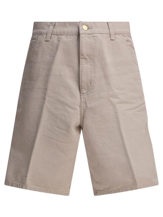 25SS 칼하트 WIP 싱글 니 쇼츠 I0347972OR 4O Beige