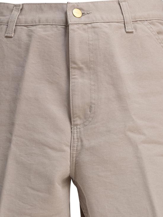 25SS 칼하트 WIP 싱글 니 쇼츠 I0347972OR 4O Beige - CARHARTT WIP