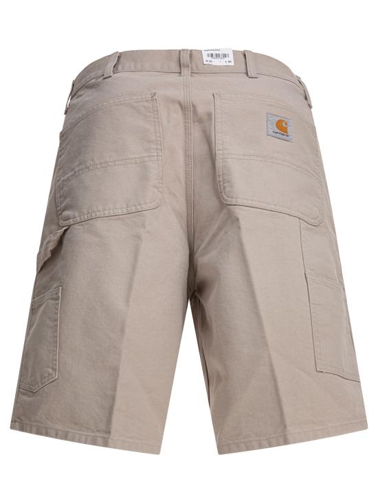 25SS 칼하트 WIP 싱글 니 쇼츠 I0347972OR 4O Beige - CARHARTT WIP