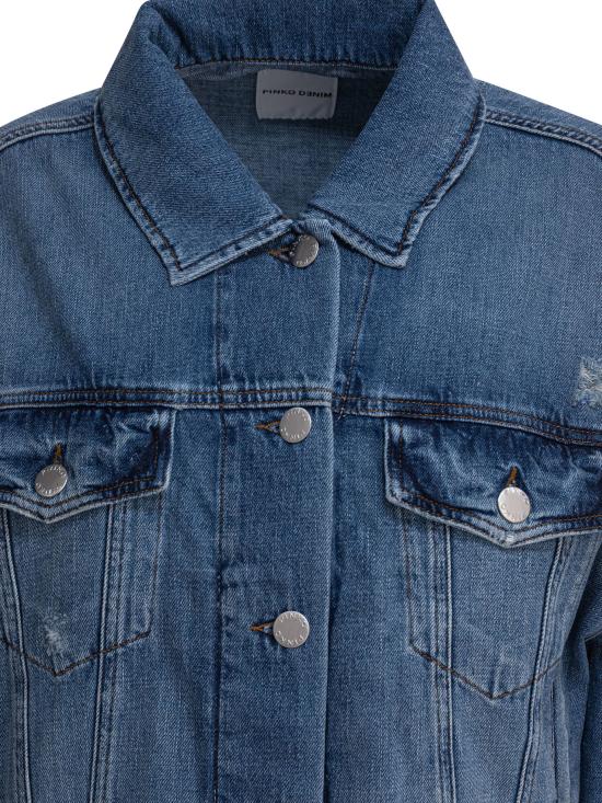  핑코 자켓 104644A2E1PJF Blue - PINKO