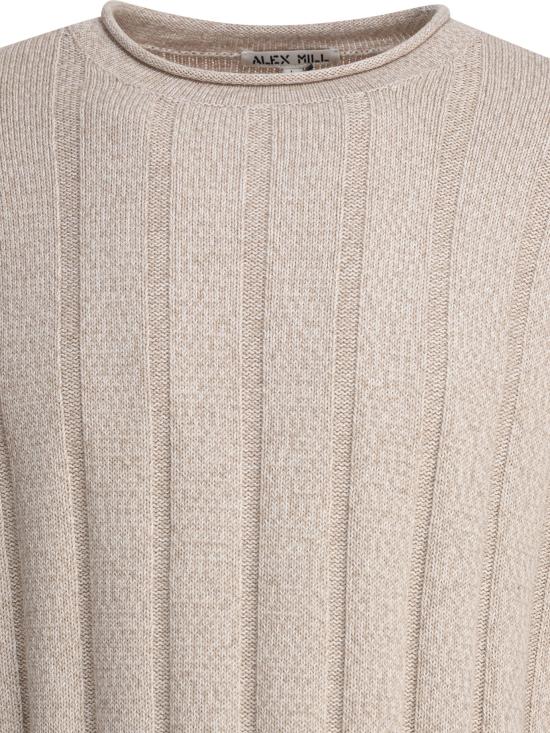 25FW 알렉스 밀 스웨터 251 MW274 3232MARLED SAND Beige - ALEX MILL