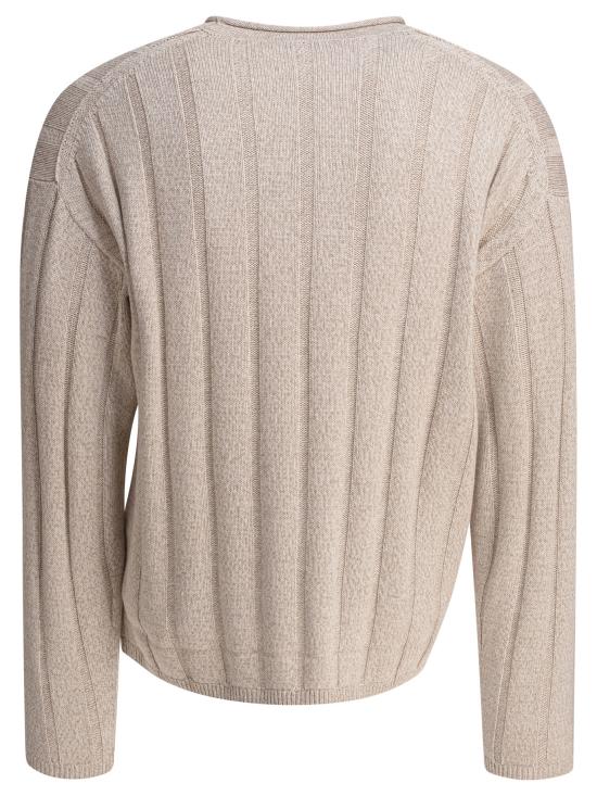 25FW 알렉스 밀 스웨터 251 MW274 3232MARLED SAND Beige - ALEX MILL