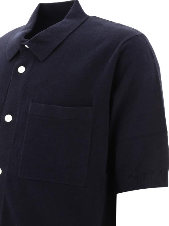  노스프로젝트 반팔 셔츠 N45 05727004 Blue - NORSE PROJECTS