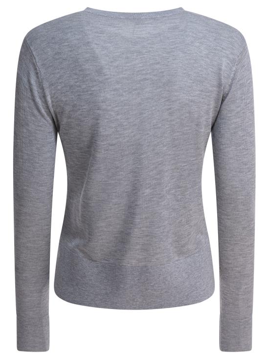 25FW 토템 가디건 243 WRT0329 YA0079074 Grey - TOTEME