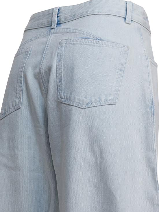 25FW 알라이아 데님 팬츠 AA9P1215D005B523 Light blue - ALAIA