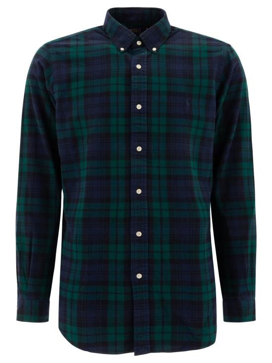 25FW 폴로 랄프로렌 긴팔 셔츠 7109538910015753 NAVY GREEN MULTI