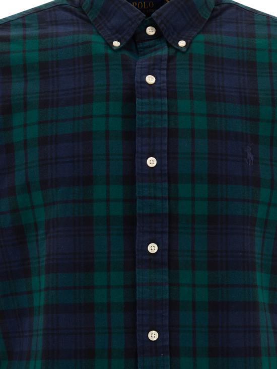 25FW 폴로 랄프로렌 긴팔 셔츠 7109538910015753 NAVY GREEN MULTI - POLO RALPH LAUREN