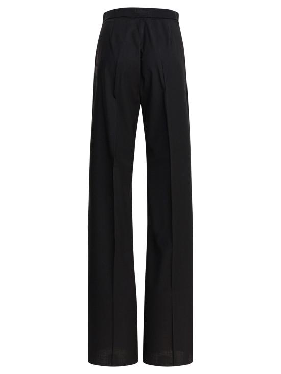 25FW 막스마라 스트레이트 팬츠 2521136121FERNET004 Black - MAX MARA