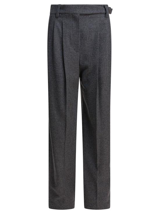 25FW 브루넬로 쿠치넬리 스트레이트 팬츠 MB162P9027C032 Grey
