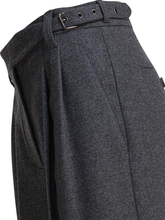 25FW 브루넬로 쿠치넬리 스트레이트 팬츠 MB162P9027C032 Grey - BRUNELLO CUCINELLI