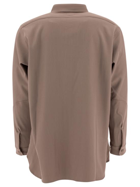  니들스 긴팔 셔츠 PU213A TAUPE Brown - NEEDLES