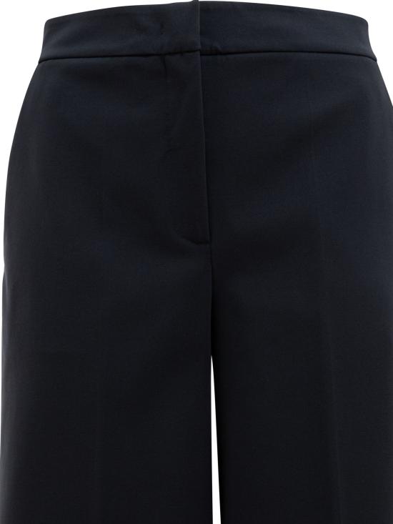 25SS 막스마라 스트레이트 팬츠 2511781038600ORCHE003 Black - MAX MARA
