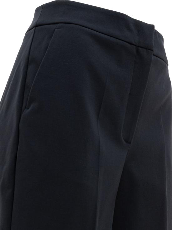 25SS 막스마라 스트레이트 팬츠 2511781038600ORCHE003 Black - MAX MARA