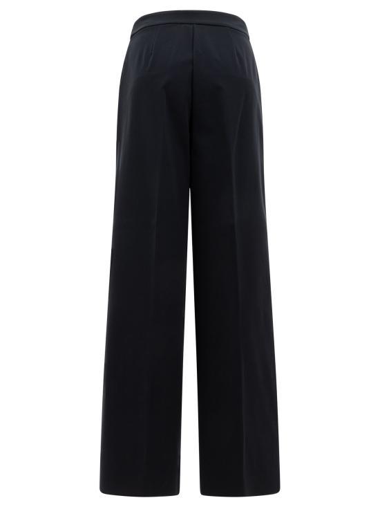 25SS 막스마라 스트레이트 팬츠 2511781038600ORCHE003 Black - MAX MARA