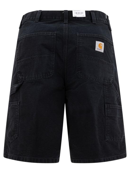  칼하트 WIP 싱글 니 쇼츠 I03479789 4O Black - CARHARTT WIP