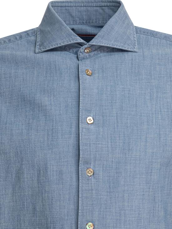 26SS 보리엘로 데님 셔츠 170474 DENIM Light blue - BORRIELLO