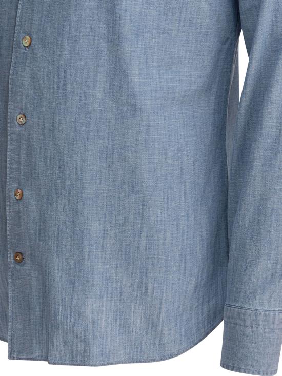 26SS 보리엘로 데님 셔츠 170474 DENIM Light blue - BORRIELLO