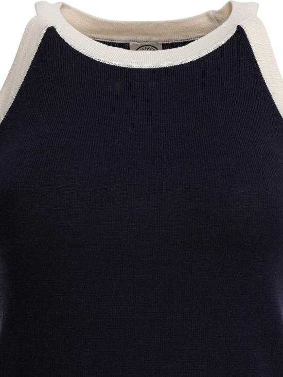 25SS 이네스 드 라 프레상쥬 민소매 티셔츠 14K063CO105P292 Blue - INES DE LA FRESSANGE