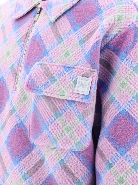 25FW 디올 폴로 티셔츠 313J648A0813480 Purple - DIOR