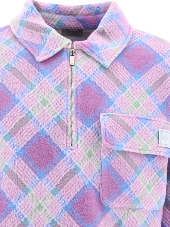 25FW 디올 폴로 티셔츠 313J648A0813480 Purple - DIOR