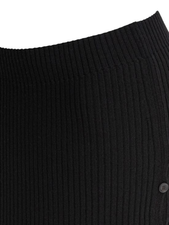 25SS 쿠레쥬 숏 스커트 225MJU255FI00499999 Black - COURREGES