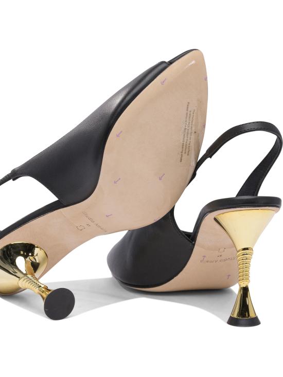 25SS 스튜디오 아멜리아 힐/펌프스 F848CFSHELIX 90BLK Black - STUDIO AMELIA