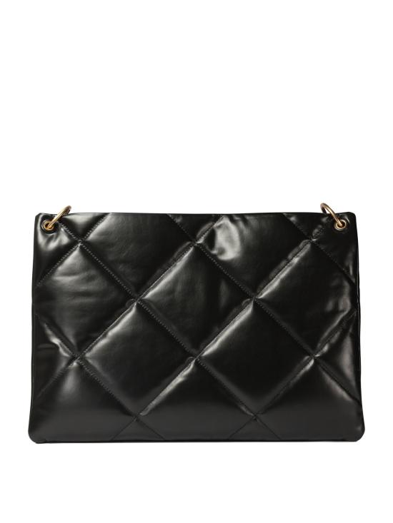 26SS 토리버치 키라 다이아몬드 숄더백 155235001 Black - TORY BURCH