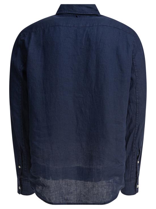 25FW 알렉스 밀 긴팔 셔츠 224 MS049 2703NAVY Blue - ALEX MILL