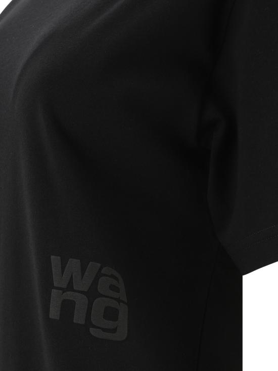 26SS 알렉산더 왕 반팔 티셔츠 4CC3241520001 Black - ALEXANDER WANG