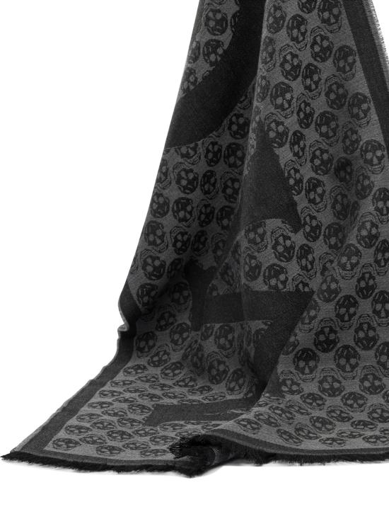 25FW 알렉산더 맥퀸 머플러/스카프 8353754200Q1461 Grey - ALEXANDER MCQUEEN