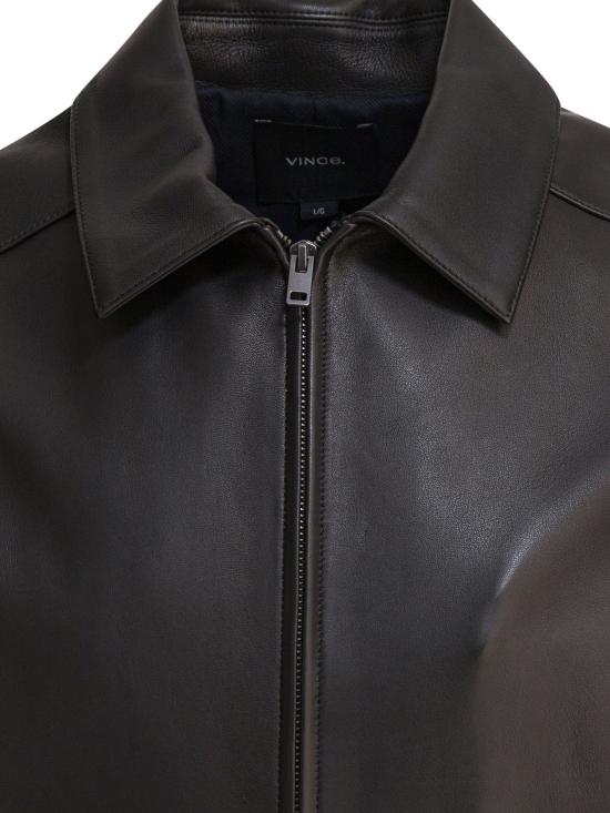 25FW 빈스 자켓 M03894016A001BLK Black - VINCE