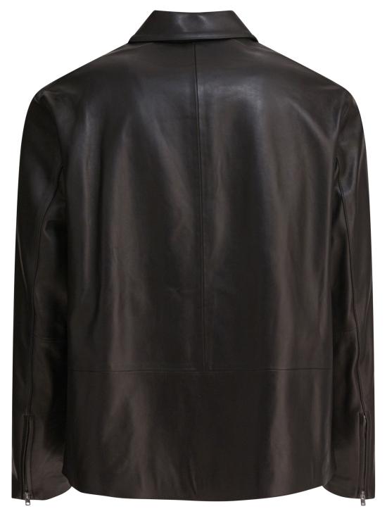25FW 빈스 자켓 M03894016A001BLK Black - VINCE