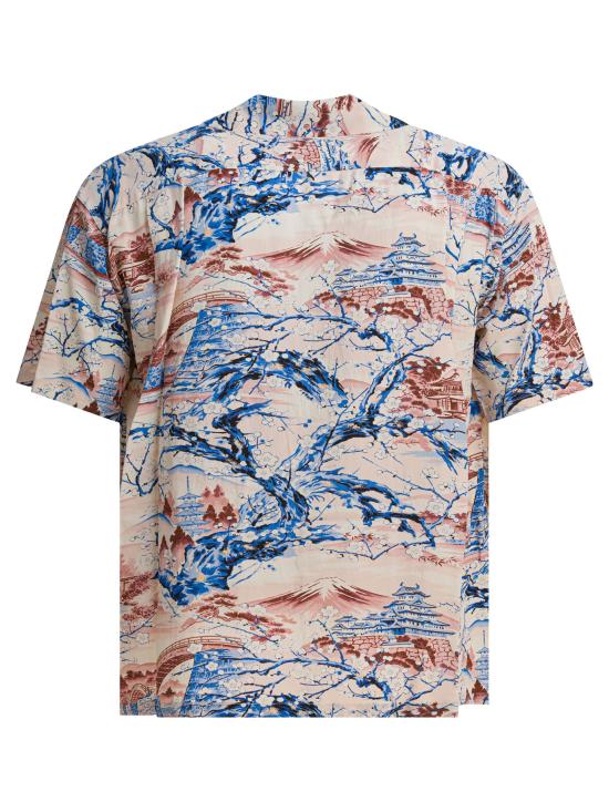 25FW 선서프 반팔 셔츠 SS39422138 Light blue - SUN SURF