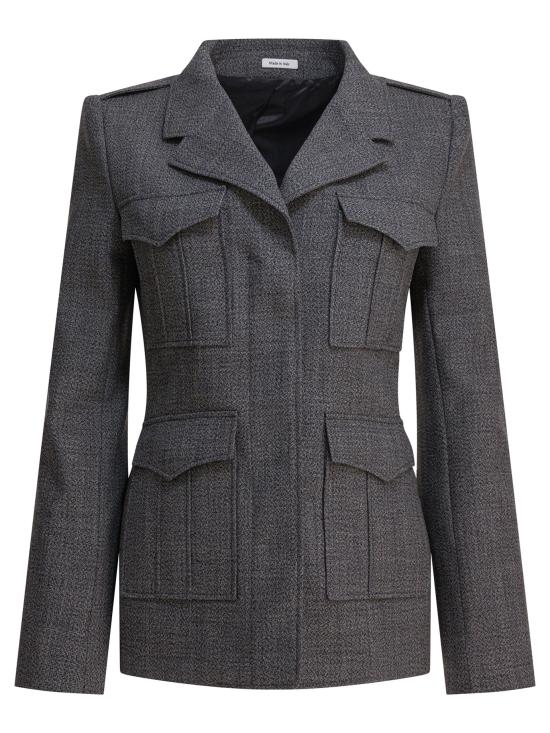 25FW 알렉산더 맥퀸 자켓 826947QJAFD1121 Grey